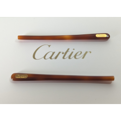 Manchons Cartier Ecaille et doré