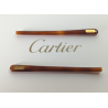 Manchons Cartier Ecaille et doré
