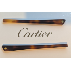 Manchons Cartier Ecaille vis doré